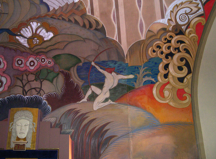 Avalon, Catalina Island - theatre murals