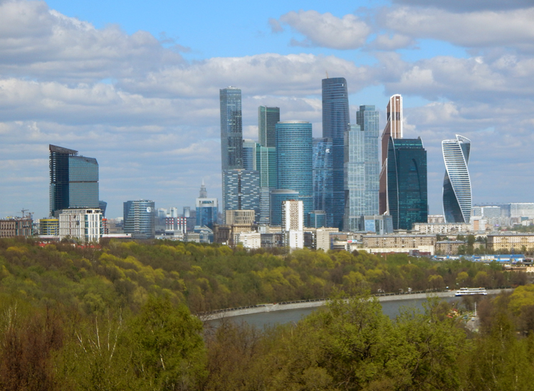 Moscow - modern skyline