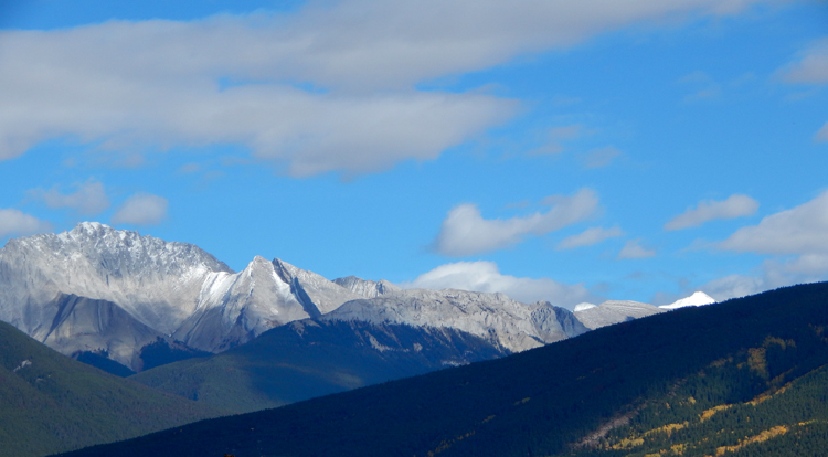 Jasper, Alberta - Jasper National Park, view from railway station