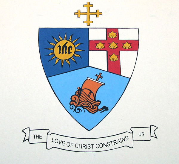 Belize City, Wesley Methodist motto: The Love of Christ Constrains Us