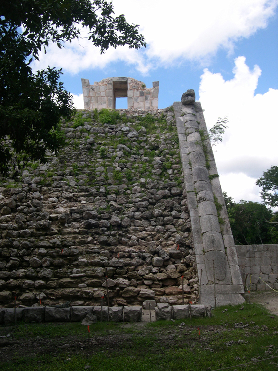 Chichen Itza - Outside Steps to the Great Ball Court