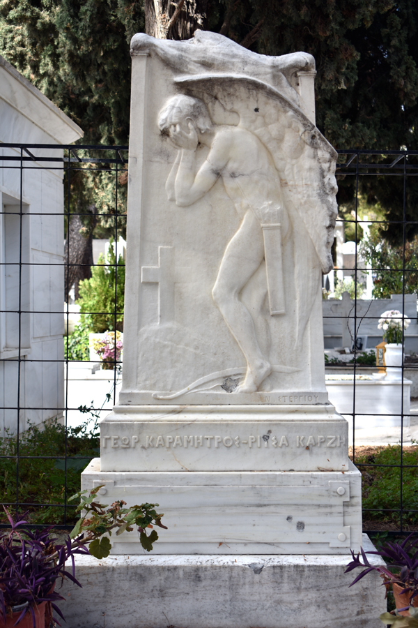 Athens First Cemetery, Karamitros-Karzi grave