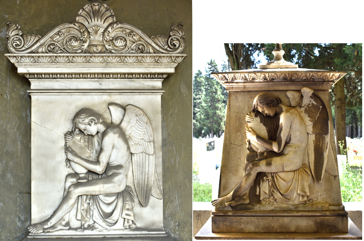 Torino Monumentale - Farinelli compared with Staglieno's Polleri