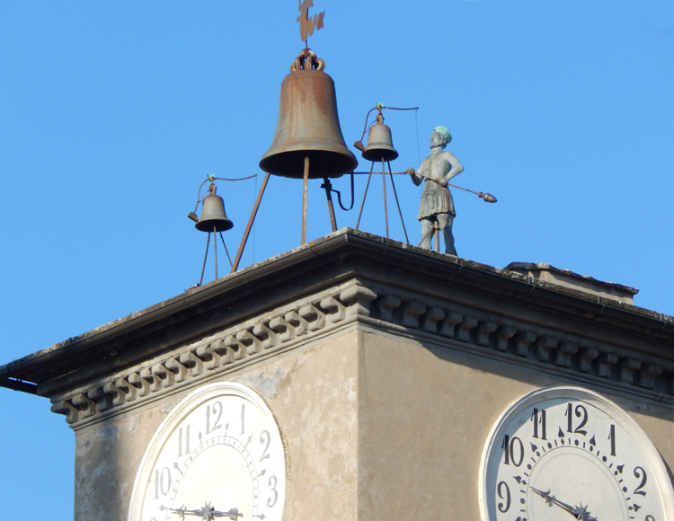 clock and mechanical bell-ringer, Orvieto