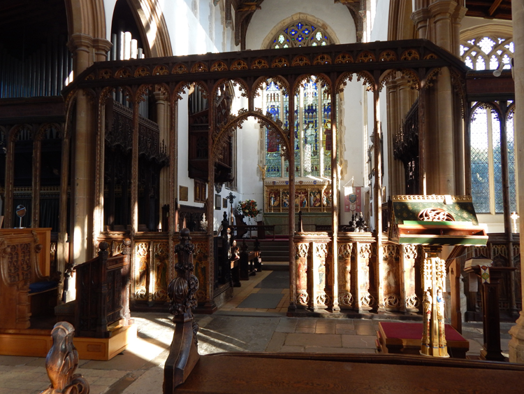 Church of St Edmund, Southwold - rood screen