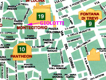 Map - Giolotti, Roma