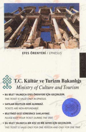 Ephesus - archeological sites ticket