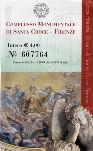 Firenze - Santa Croce ticket