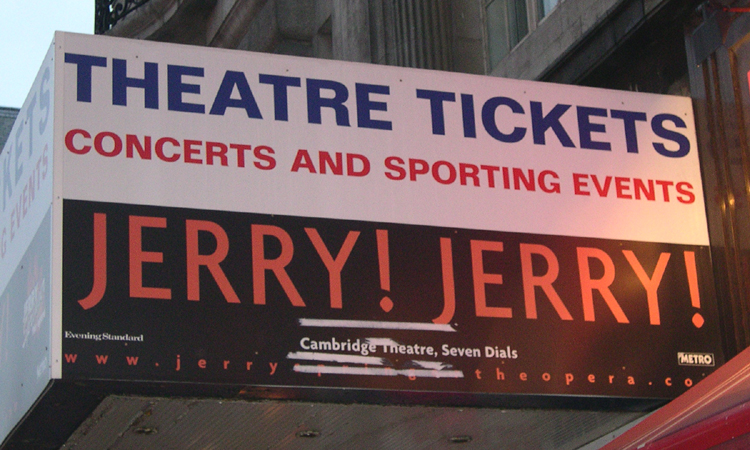 London - 'Jerry Springer, the Opera'