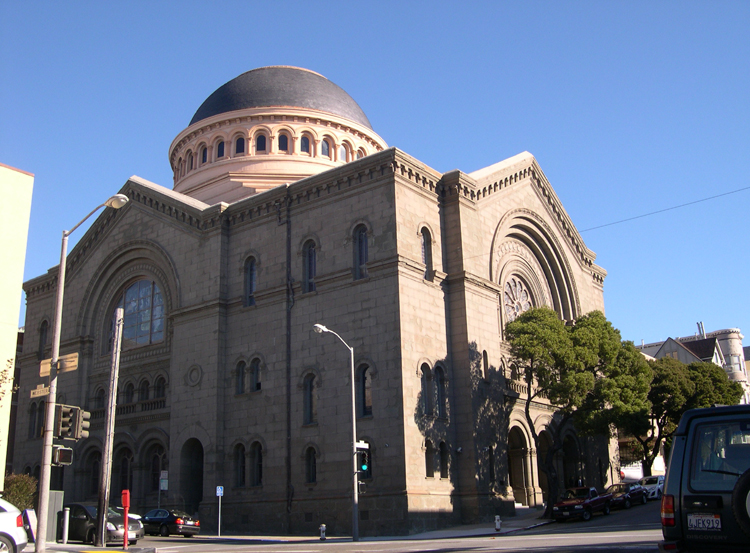 Congregation Sherith Israel, San Francisco - exterior