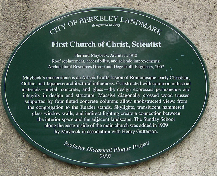 First Church of Christ, Scientist, Berkeley, California