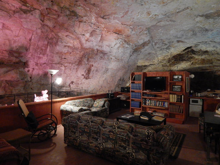 Grand Canyon Caverns Cave Room, Route 66, near Peach Springs, Arizona