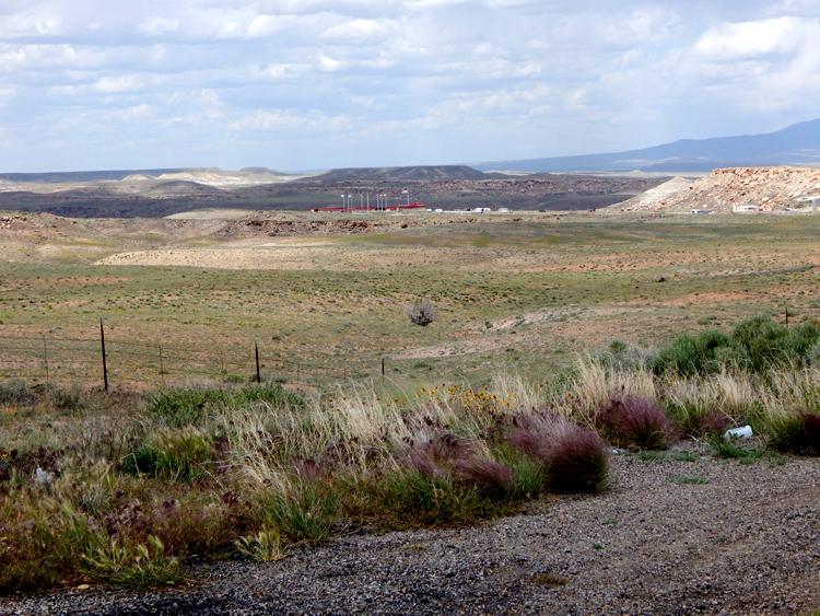 Four Corners Monument, overview from highway