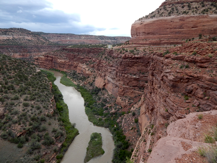 Dolores River Canyon, along state Route 141, about 5 miles NorthWest of Uravan, Colorado