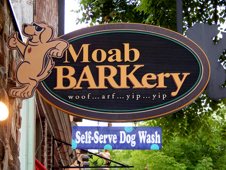 Moab, Utah doggie self-service