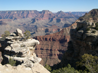Grand Canyon, from South Rim, Arizona, USA (View 1) (thumbnail)