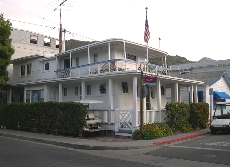 Avalon, Catalina Island - house made from steamship cabin