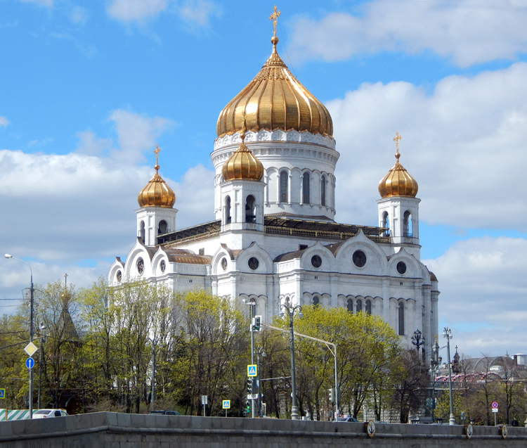 Moscow - Cathedral of Christ the Saviour