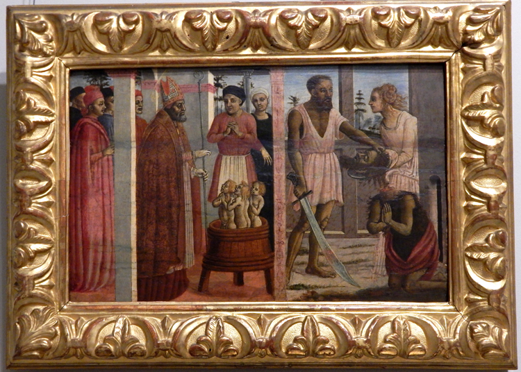 Bucharest Museum - Miracle of St Nicholas/Beheading of John the Baptist