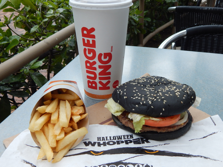 Honolulu - Burger King's Hallowe'en Whopper