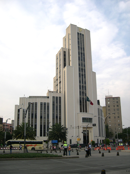 Mexico D.F., Edificio El Moro (Loteria Nacional)(1938), Paseo de la Reforma