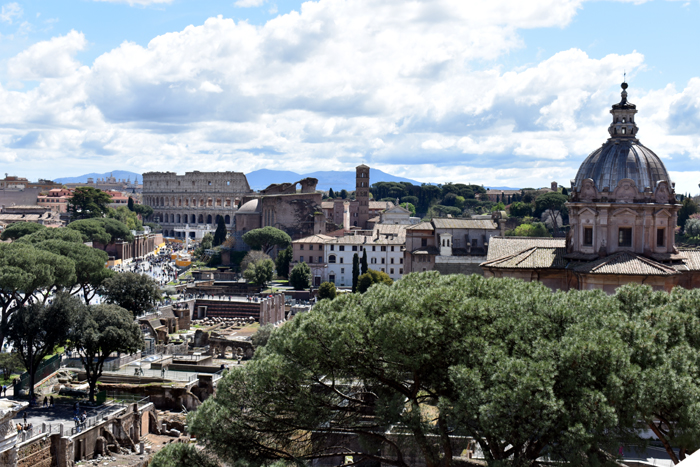 Roma - city view from Vittoriano