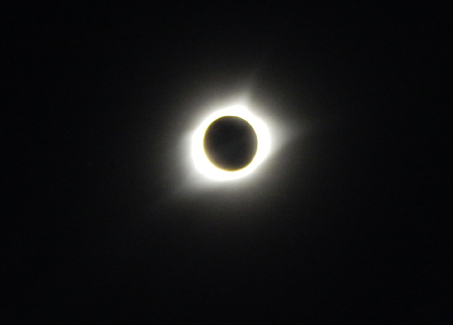 solar eclipse August 2017, Nebraska, U.S.A. - totality