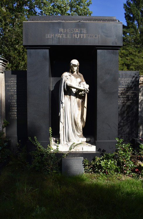 Dresdner Nordfriedhof - Grab Hummitzsch