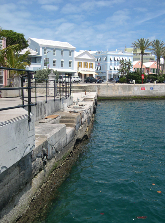 Hamilton, Bermuda - ferry dock