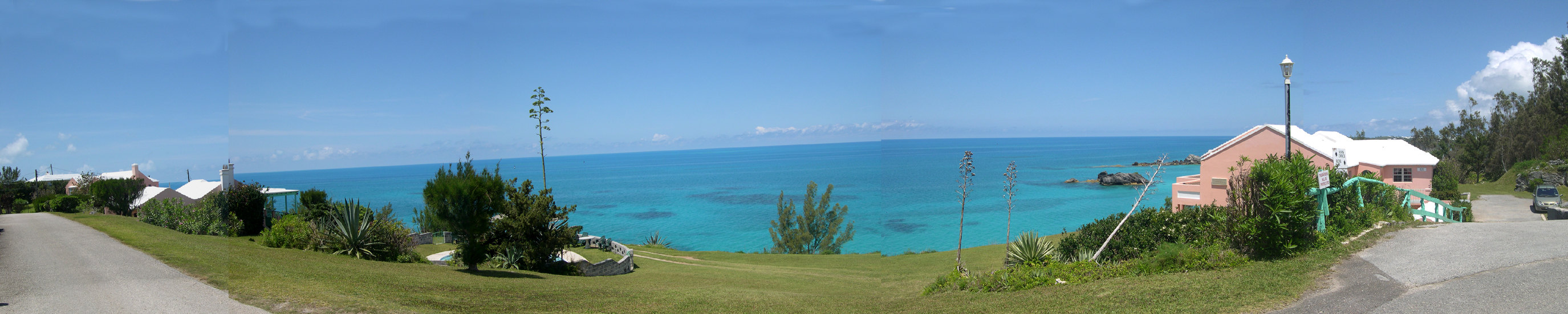 Bermuda - view from hotel - panorama