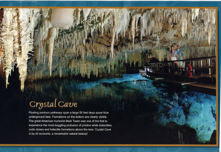 Bermuda - Crystal Caves (brochure)