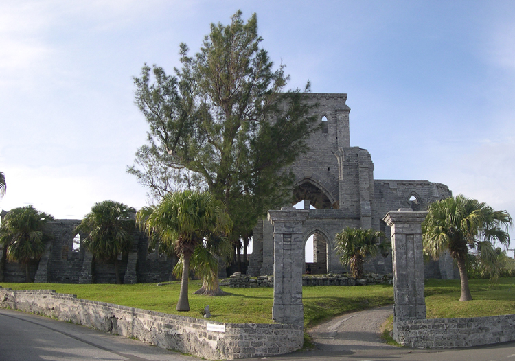 St George, Bermuda - unfinished church