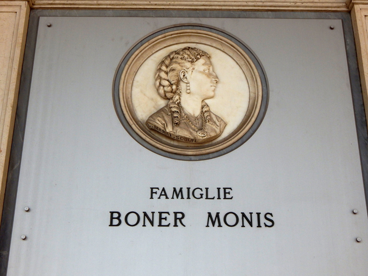 Cimitero Monumentale di Verona, Famiglia Boner