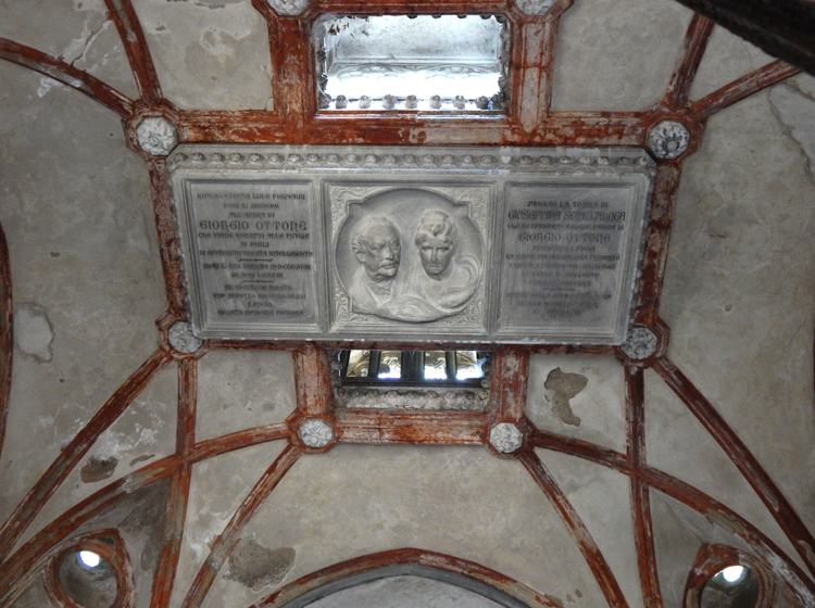 Cimitero Monumentale di Staglieno, Cappella Ottone, interior