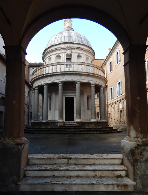 San Pietro in Montorio, colle Gianicolo, Roma