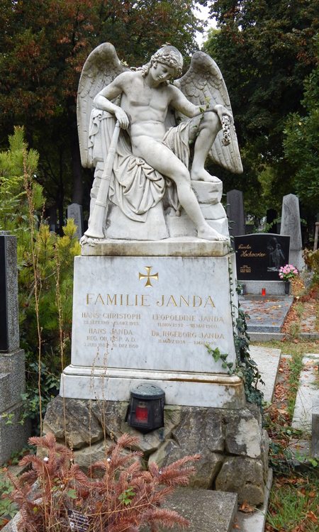 Zentralfriedhof Wien, Grabmal Hans Janda
