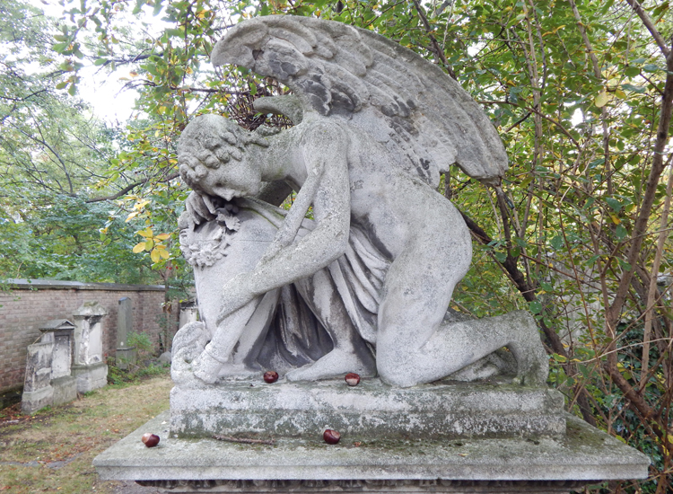 St-Marxer Friedhof, Wien, Grabmal Familie Wolny