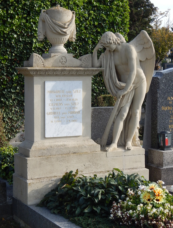 Doblinger Friedhof, Wien, Grabmal Margarete von Szily