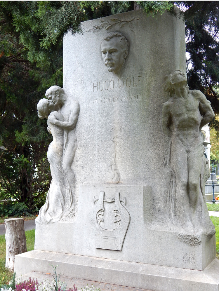 Zentralfriedhof Wien, Grabmal Hugo Wolf