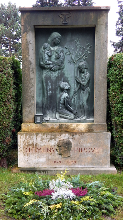 Zentralfriedhof Wien, Grabmal Clemens Pirquet