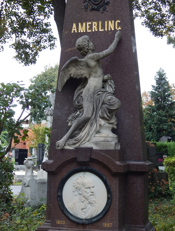 Zentralfriedhof Wien, Grabmal Friedrich Ritter von Amerling