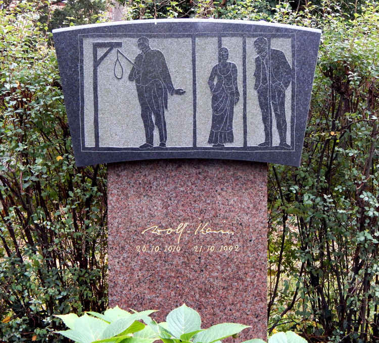 Dorotheen Friedhof, Berlin, Grabmal Wolf Kaiser