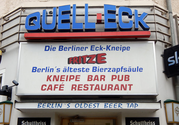 Berlin's oldest beer tap