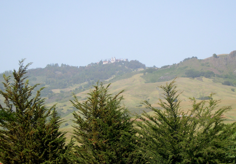Hearst Castle - seen from Highway 1