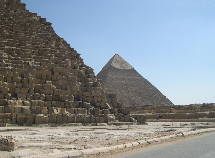 Cairo - Giza Necropolis (Khafre pyramid)