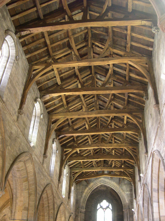 Stirling - Church of the Holy Rude (oak roof)