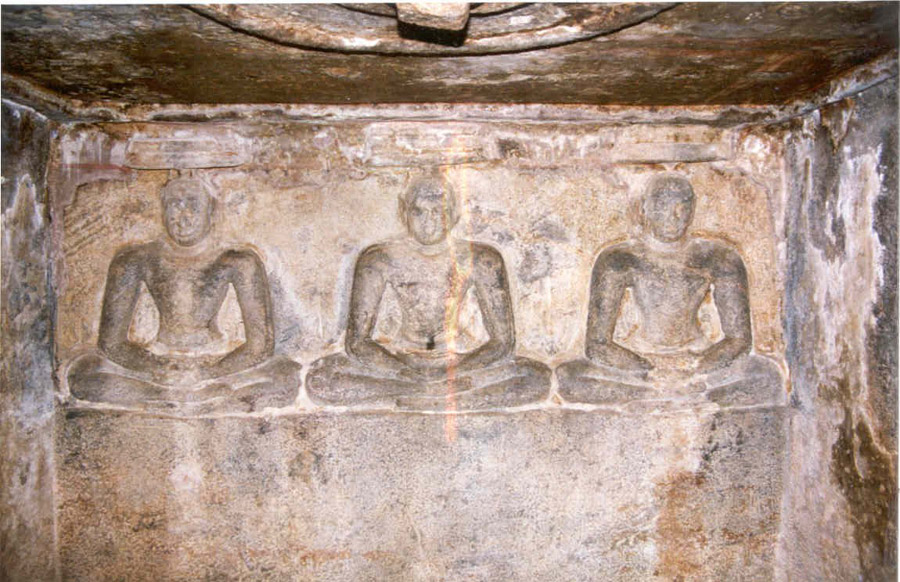 Jain Rock-Cut Cave Temple, Sithannavasal (near Thiruchirapalli)