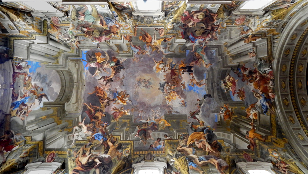 Chiesa di Sant'Ignazio di Loyola, Roma, ceiling