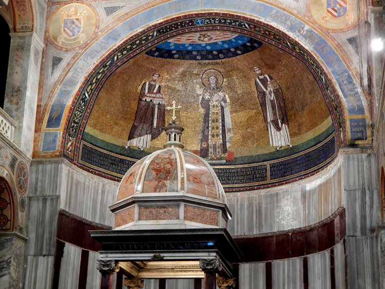 Sant'Agnese, Roma, apse mosaic