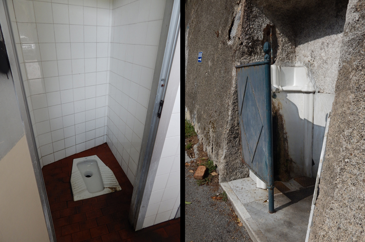 Cimitero Monumentale di Staglieno, Genova - toilets
